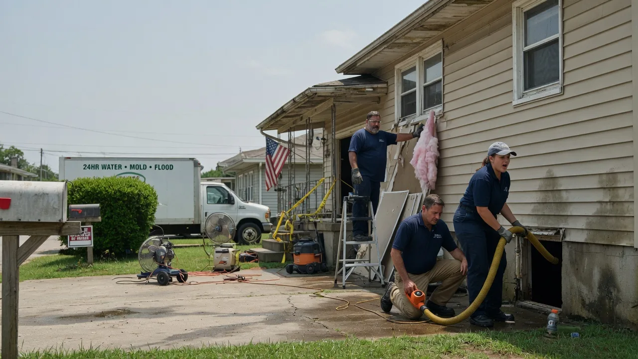 Water Damage Repair in Savanna, IL near me